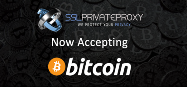 SSLPrivateProxy is now accepting bitcoin for your online anonymity