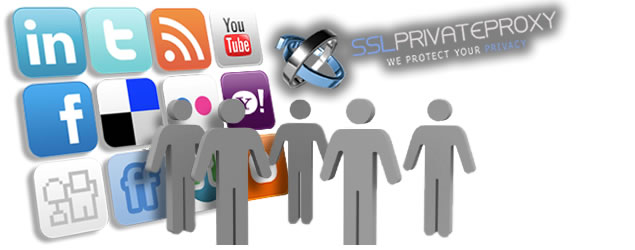how private proxies are used for social media