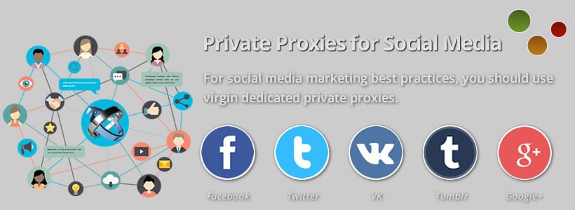 buy social media private proxies