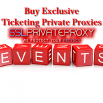 Buy Exclusive TicketMaster Private Proxies to attend the Mega Events of 2017